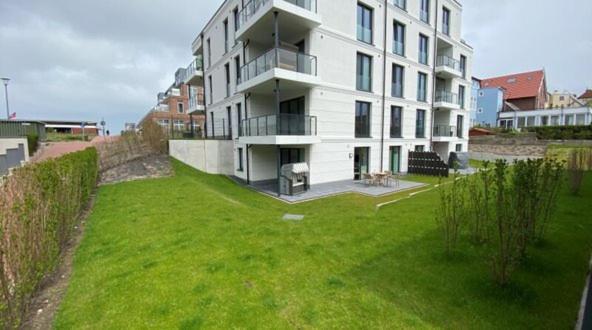 Seeblick Nordlicht, Exklusive Wohnung Mit Terrasse Wangerooge Exterior photo