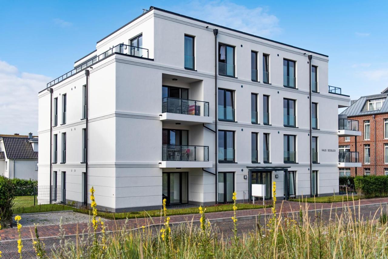 Seeblick Nordlicht, Exklusive Wohnung Mit Terrasse Wangerooge Exterior photo